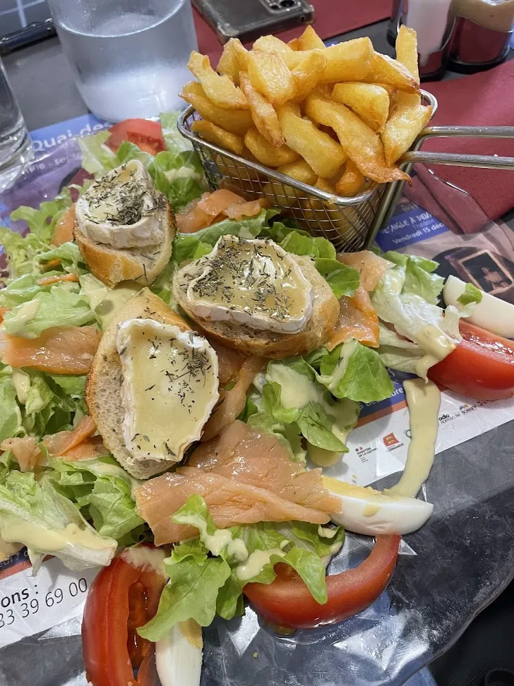 Salade Chèvre Et Saumon