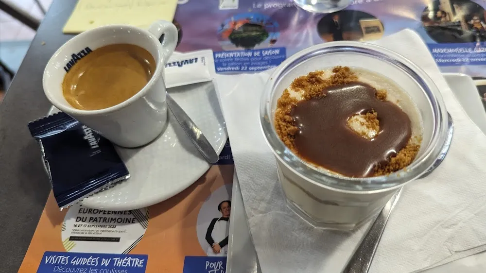 Tiramisu Speculoos Et Un Café Expresso